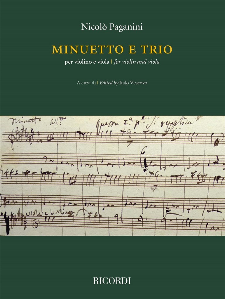 Minuetto e Trio per violino e viola